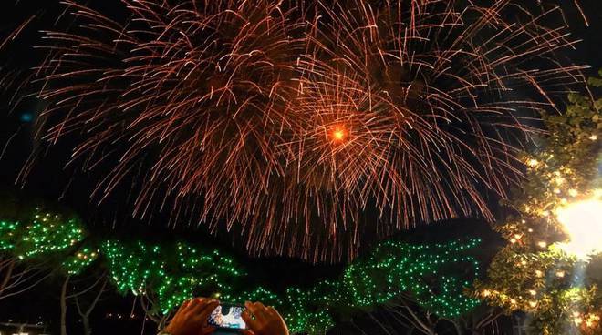 fuochi d'artificio a Ravello