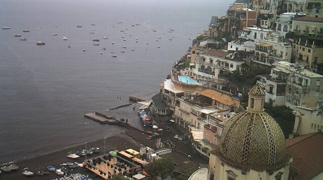 pioggia a positano 1