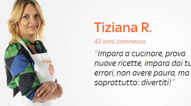 tiziana nuova concorrente di masterchef