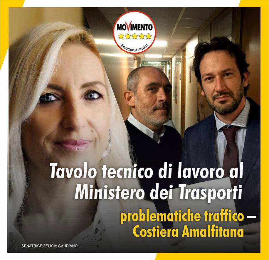 Gaudiano m5s sulla costiera 