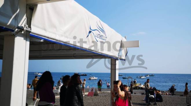 Positano pontile lucibello stagione turistica