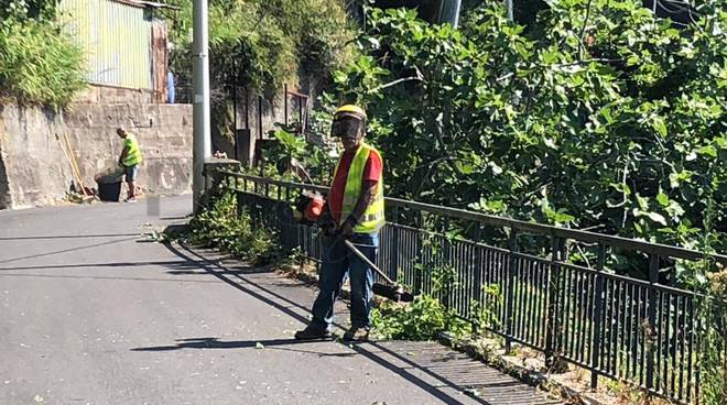 pulizia strade positano. Multiservice in prima linea