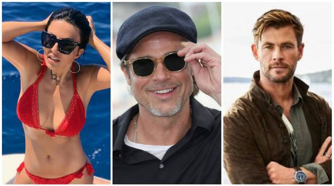 Sabrina Ferilli Brad Pitt Chris Hemsworth