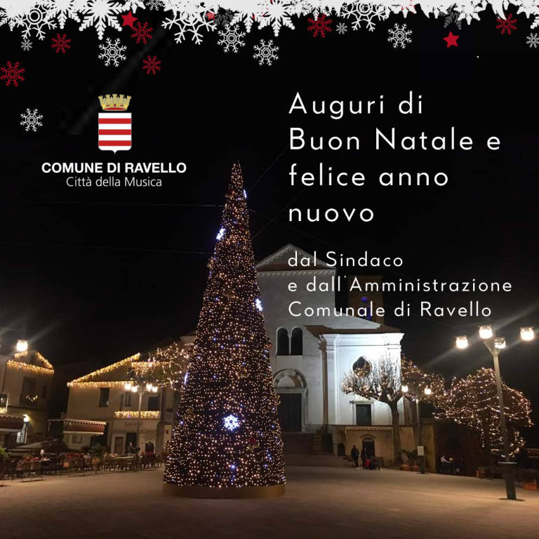 Auguri Di Natale Immagini.Ravello Gli Auguri Di Natale Da Parte Del Sindaco Di Martino E Dell Amministrazione Comunale Positanonews