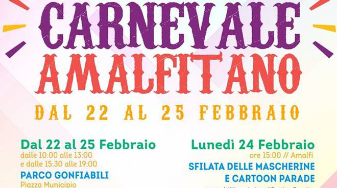 Carnevale a Solofra, la sfilata dei carri e gli eventi per bambini