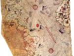 A Napoli l\'agenda con la mappa dell\'ammiraglio ottomano Piri Reis (1465 - 1554)