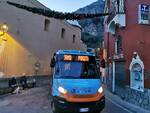 Positano, gli autobus della Mobility Amalfi Coast sempre in servizio