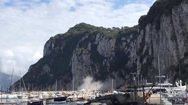 Capri, Marina Grande: task force anti smottamenti