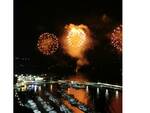 Sorrento, bellissimi i fuochi pirotecnici che hanno illuminato il cielo di Ferragosto