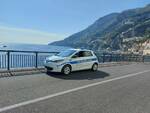 Amalfi, nuova auto elettrica per la Polizia Municipale