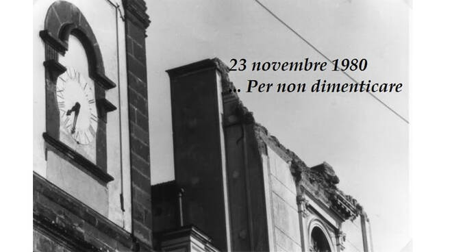 Piano di Sorrento, 23 novembre 1980 - 23 novembre 2021... Per non dimenticare...