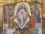 Piano di Sorrento, una tela di Piero Casentini donata alla Basilica di San Michele Arcangelo