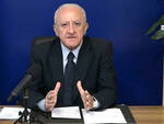Campania, il Presidente Vincenzo De Luca: “Da fine gennaio cominceremo ad avere probabilmente una discesa del contagio”