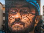 Il murales di Jorit a Sorrento: negli occhi di Lucio Dalla il simbolo della pace