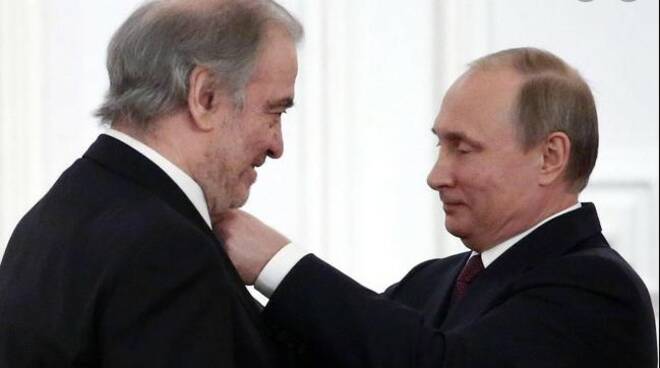 Valery Gergiev con il presidente Vladimir Putin