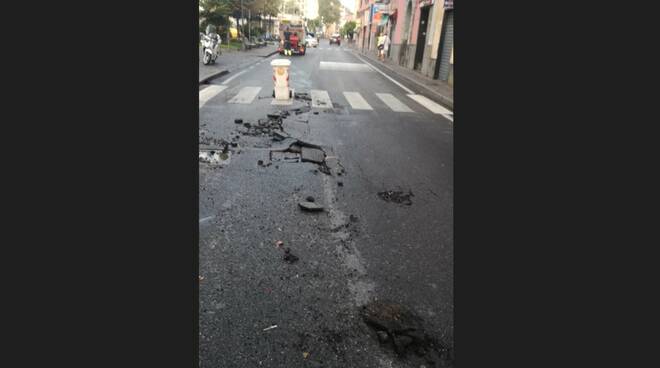 Maltempo, ancora danni a Sant'Agnello