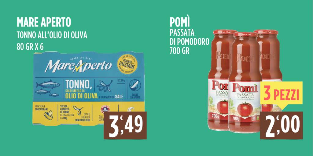 Penisola Sorrentina. Supermercati Pollio, Tre Esse e Netto: le nuovissime offerte valide fino al 21 agosto