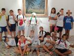 Positano: i piccoli partecipanti al Summer Camp hanno visitato Villa Fazzoletti a Sorrento per la mostra sull'impressionismo