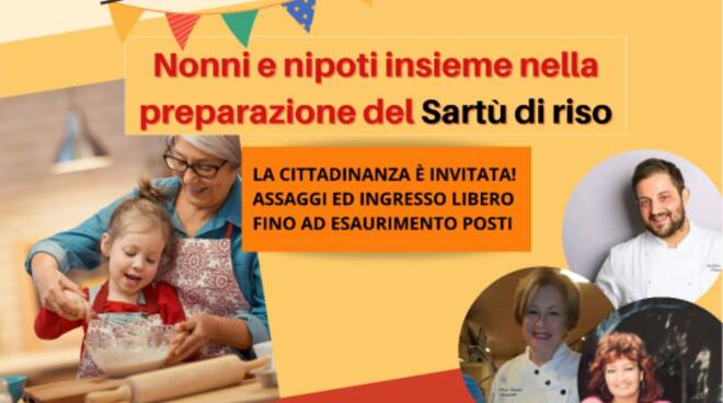 In cucina con i Nonni, evento il 3 settembre a Mortora