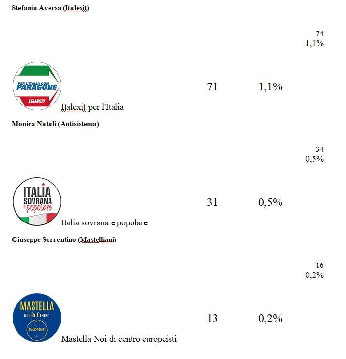 Elezioni Camera 2022: i risultati del comune di Sorrento