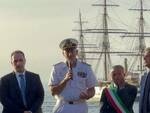 La Vespucci accolta dal Presidente del Consiglio di Sorrento Luigi Di Prisco