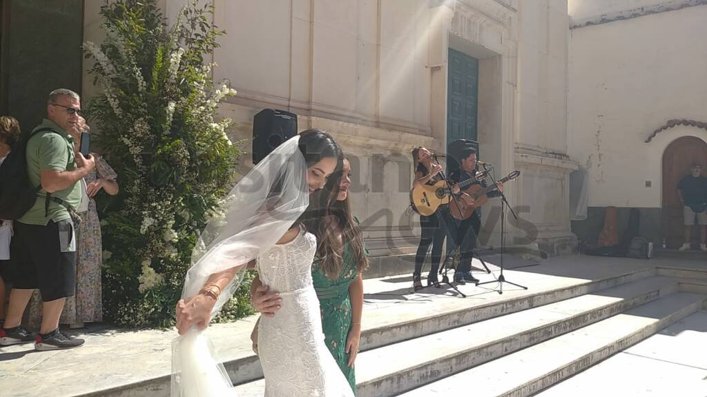 Matrimonio da favola a Positano