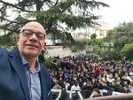 La protesta del Bixio seguita da Positanonews:"Avremmo voluto vedere anche i sindaci"