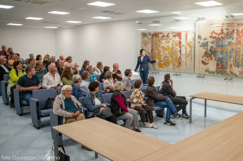 Gli amici di Thurnau accolti nella sala comunale di Positano