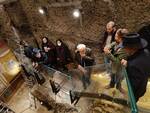 Positano, la visita dei ricercatori del Pascale alla Villa Romana