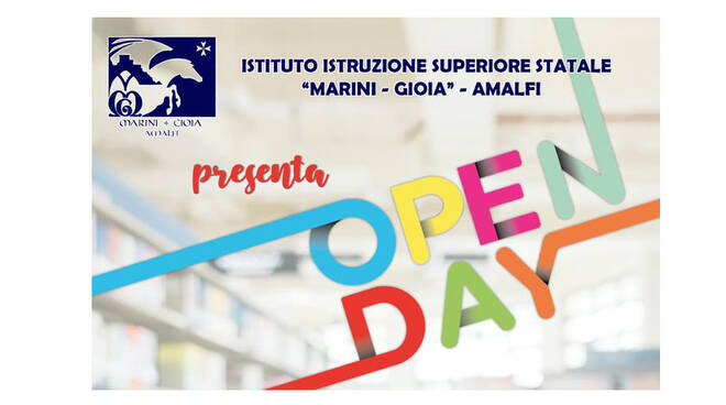 Sabato 21 gennaio Open Day dell'I.I.S.S. "Marini - Gioia" di Amalfi