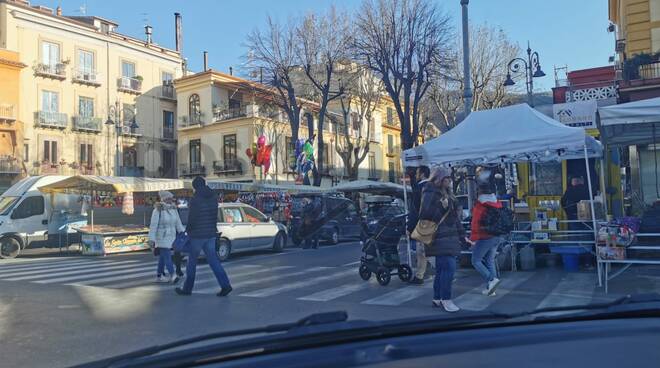 A Sorrento già si festeggia Sant'Antonino: arrivano le bancarelle