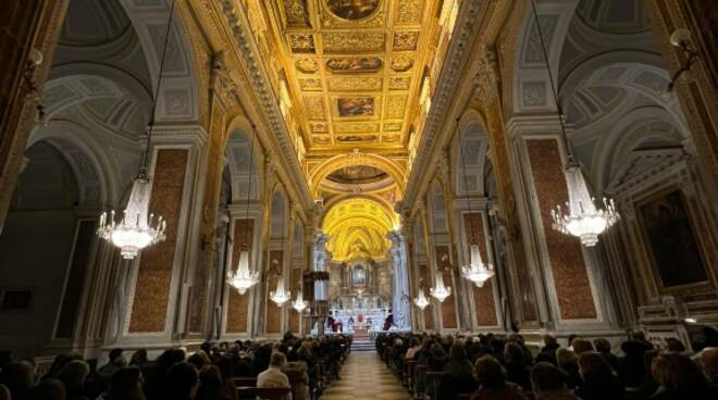 Piano di Sorrento, le Sacre Ceneri nella Basilica di San Michele: "Il Signore crede in noi"