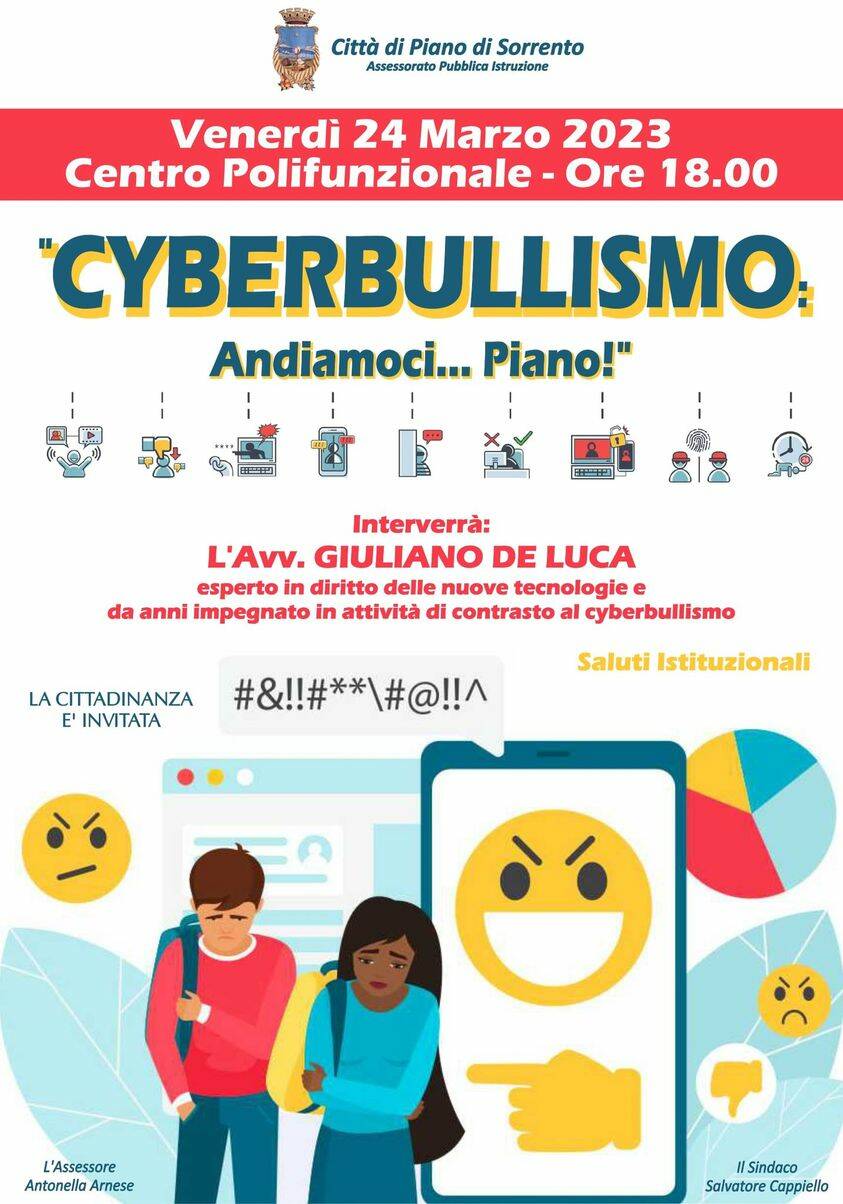 cyberbullismo piano di sorrento