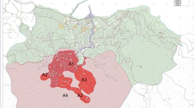 Nuova zonazione Casamicciola Terme, marzo 2023