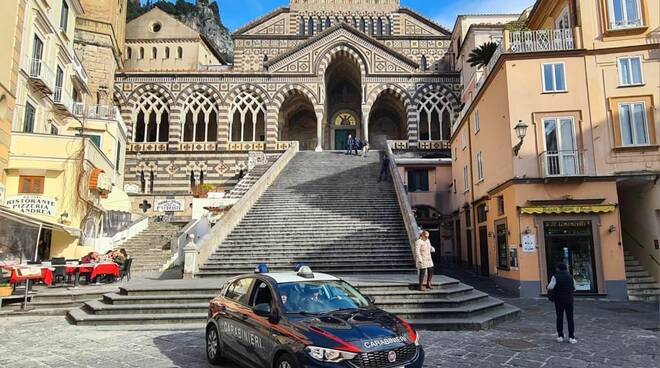 carabinieri della Compagnia di Amalfi