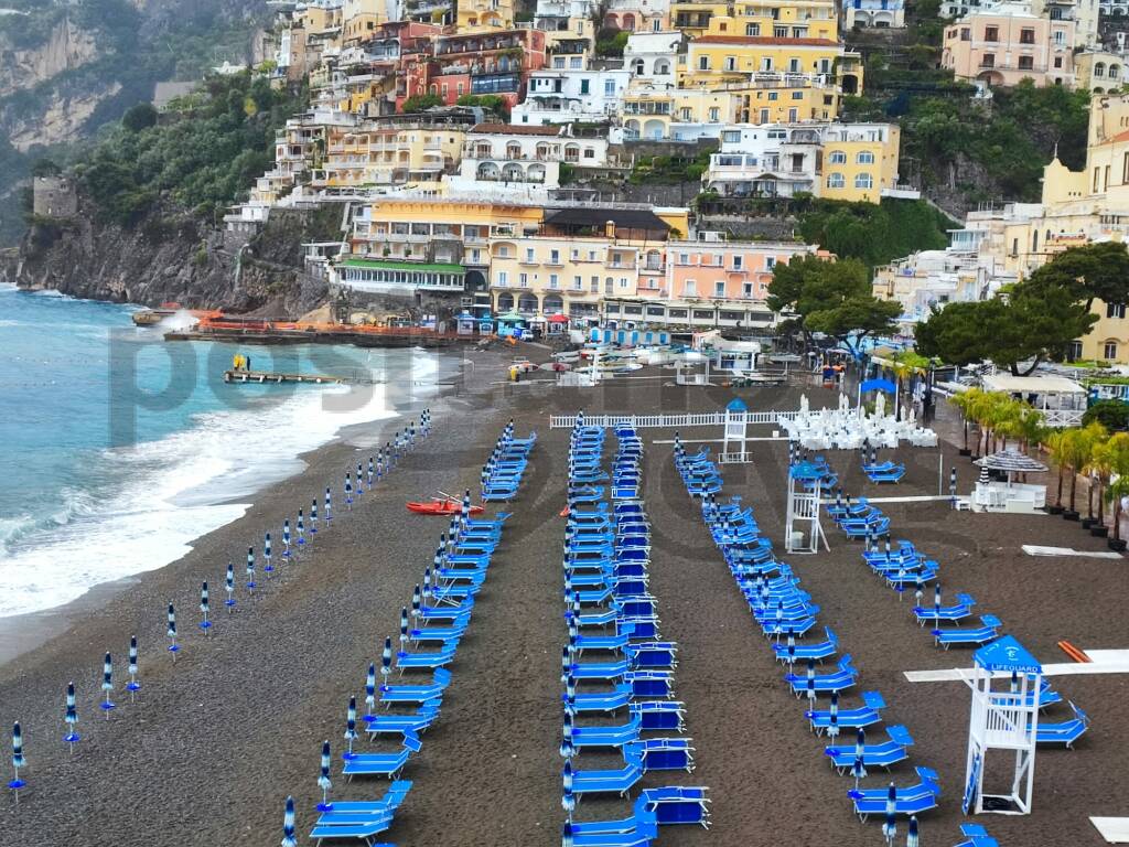 Positano sbarchi il primo maggio anche con la pioggia