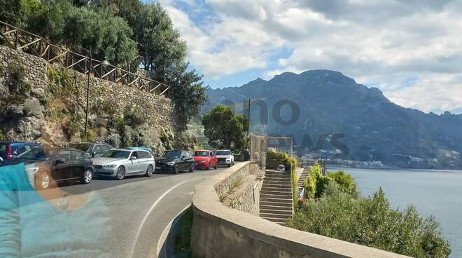 Ravello, incidente a Mormorata