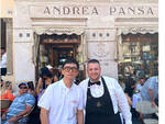 Amalfi, il presidente dell'Inter Steven Zhang conquistato dalla bontà della storica Pasticceria Pansa