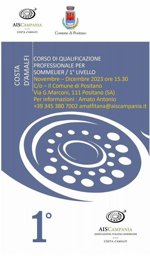 corso sommelier positano