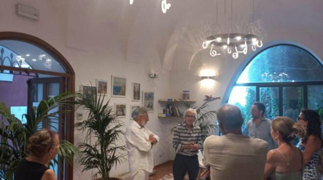 Positano mostra Percievalle 