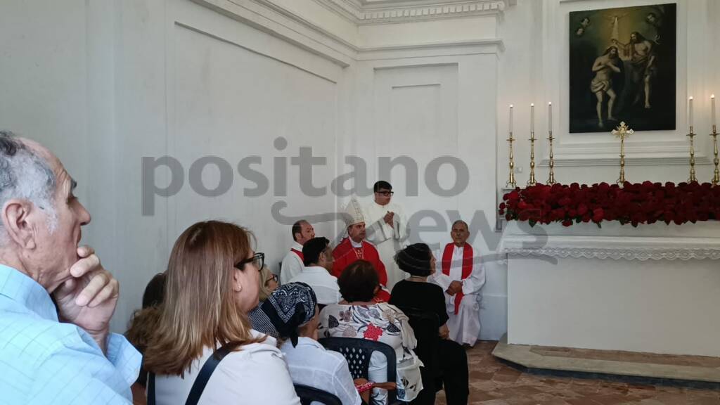 Positano, riapre la Chiesa di San Giovanni Battista