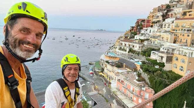 pulizia cupola positano