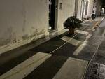 Pulizia delle strade a Positano