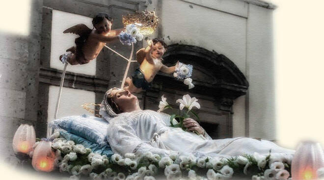 Sorrento, questa sera la suggestiva processione della “Dormitio Mariae”