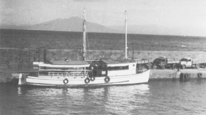 11 settembre 1943, data storica per la Penisola Sorrentina. Le truppe tedesche affondavano la motonave Giovannina Aponte 