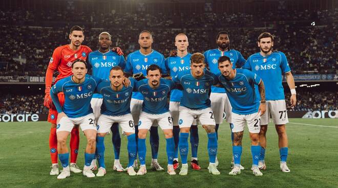 NAPOLI CALCIO, FOTO TRATTA DALLA PAGINA DI Facebook del SSC Napoli 