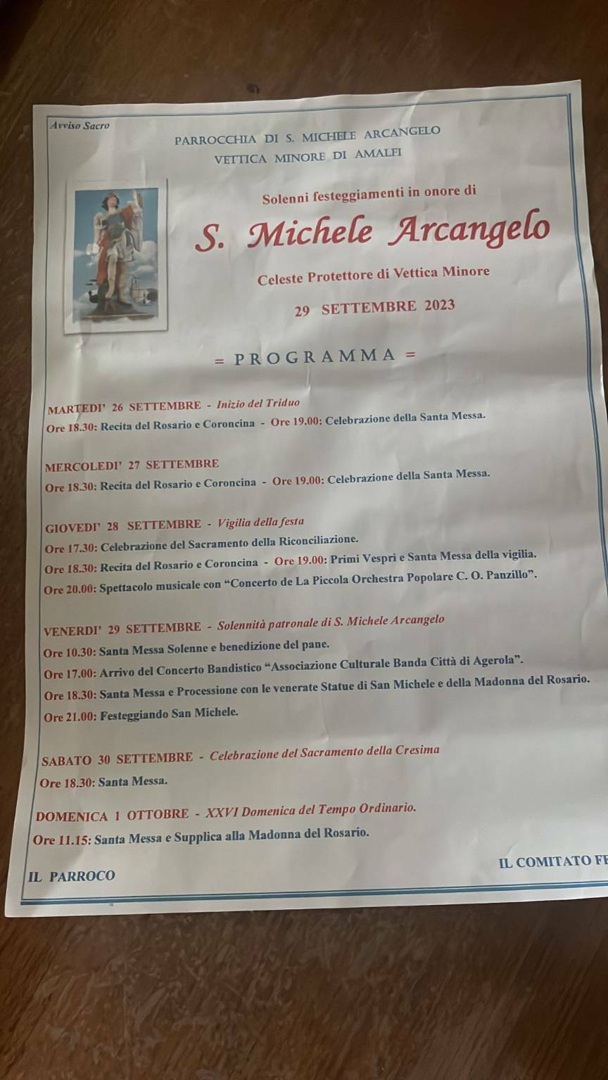 Programma San Michele 