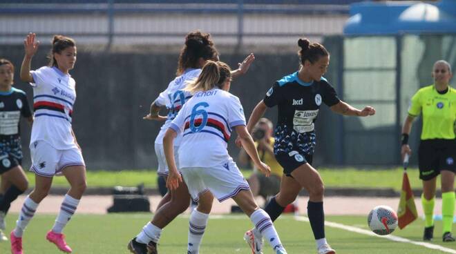 NAPOLI FEMMINILE - SAMPDORIA AZIONE DI GIOCO