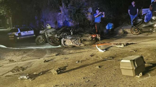 Incidente Fra Auto e Moto a Seiano 