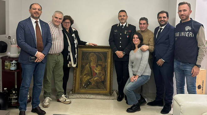 Gragnano, ritrovato un dipinto del Botticelli